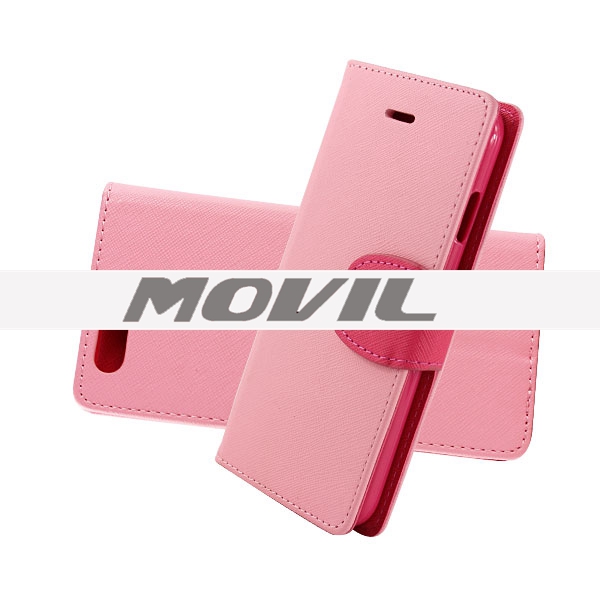 NP-2528 Funda Cuero Lujo color mezclado para Apple iPhone 6-10